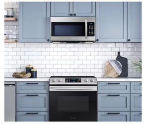 Samsung 1.9 cu. ft. Over-the-Range Microwave with Sensor Cooking in Stainless Steel