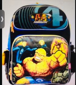 New Fantastic Four School Backpack Only $10 🍀