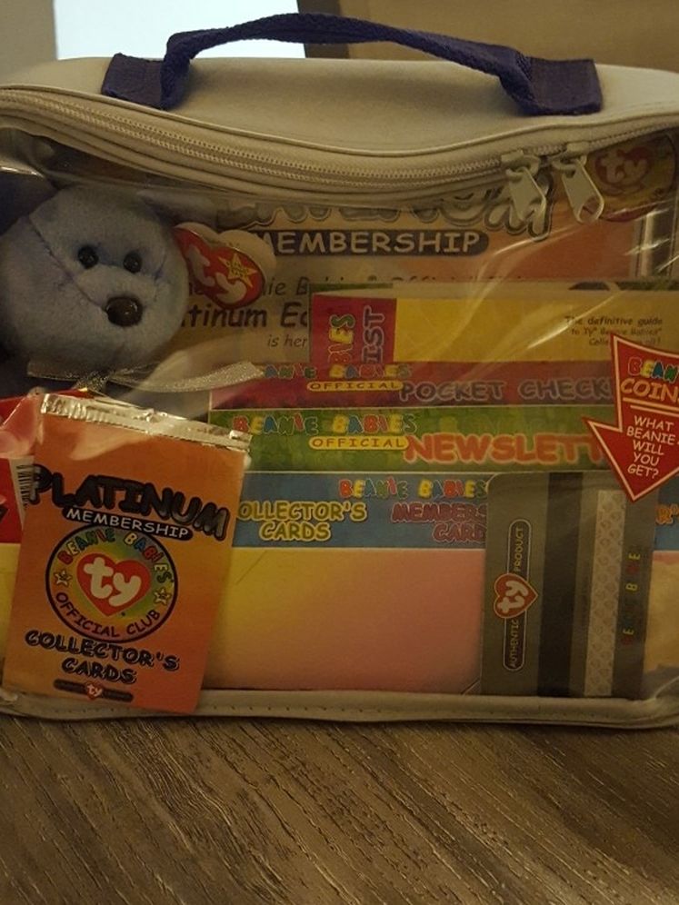 Beanie Babies Platinium Collector