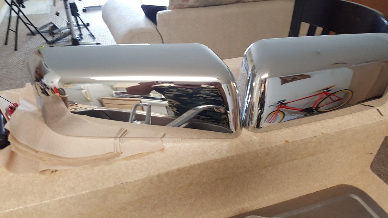 F150 chrome mirror covers and chrome door handles