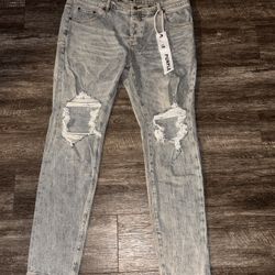 Purple Jeans Size 38 Brand New 