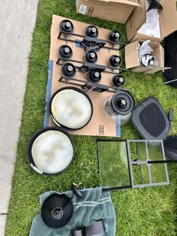 Interior black Iron Light Set