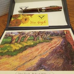 Very RARE Impressionist (Van Gogh) Rollerball Pen By Visconti Listed $295 -- My Price $150 Firm 