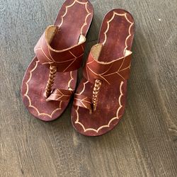 African Inspired Girl Sandals
