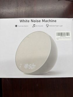 Sunrise Alarm Clock White Noise Machine with Remote - NEW