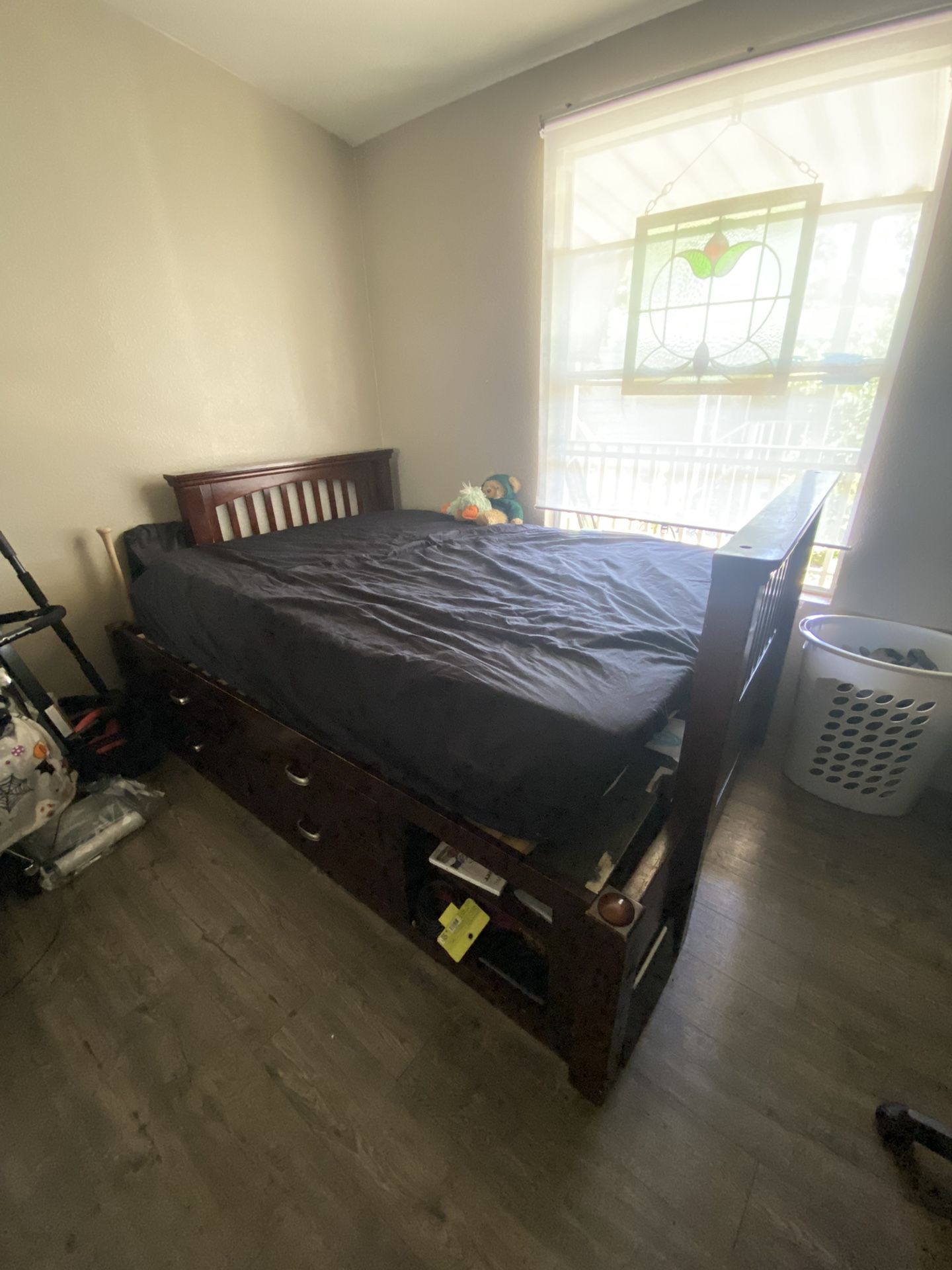 Bed Frame With Drawers 