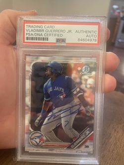 Vladimir Guerrero Jr Auto PSA!