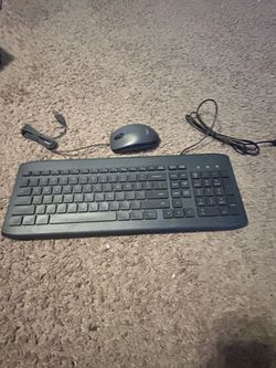 Keyboard and mouse