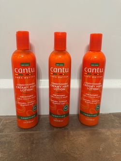 Cantu Shea Butter Conditioning Creamy Hair Lotion - 3 Pack