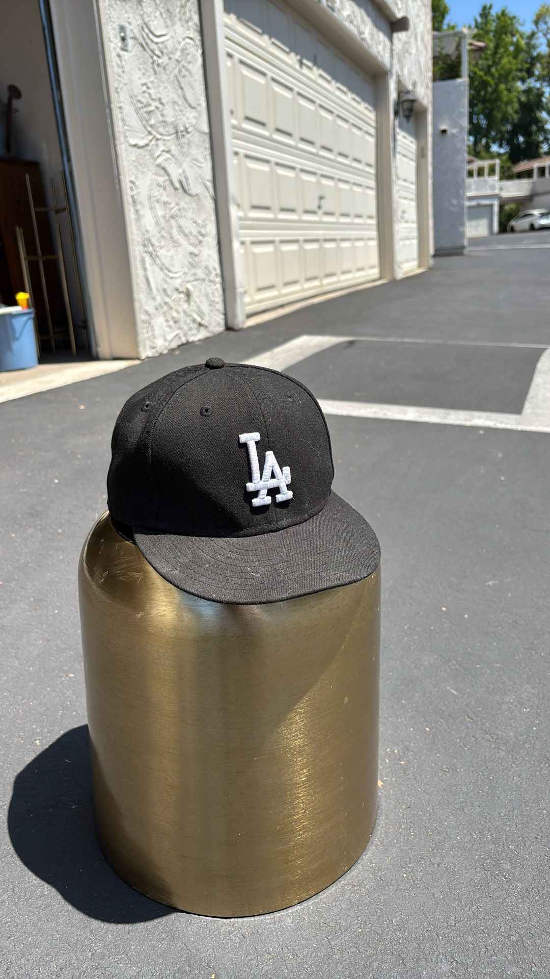 Black La Dodgers Hat