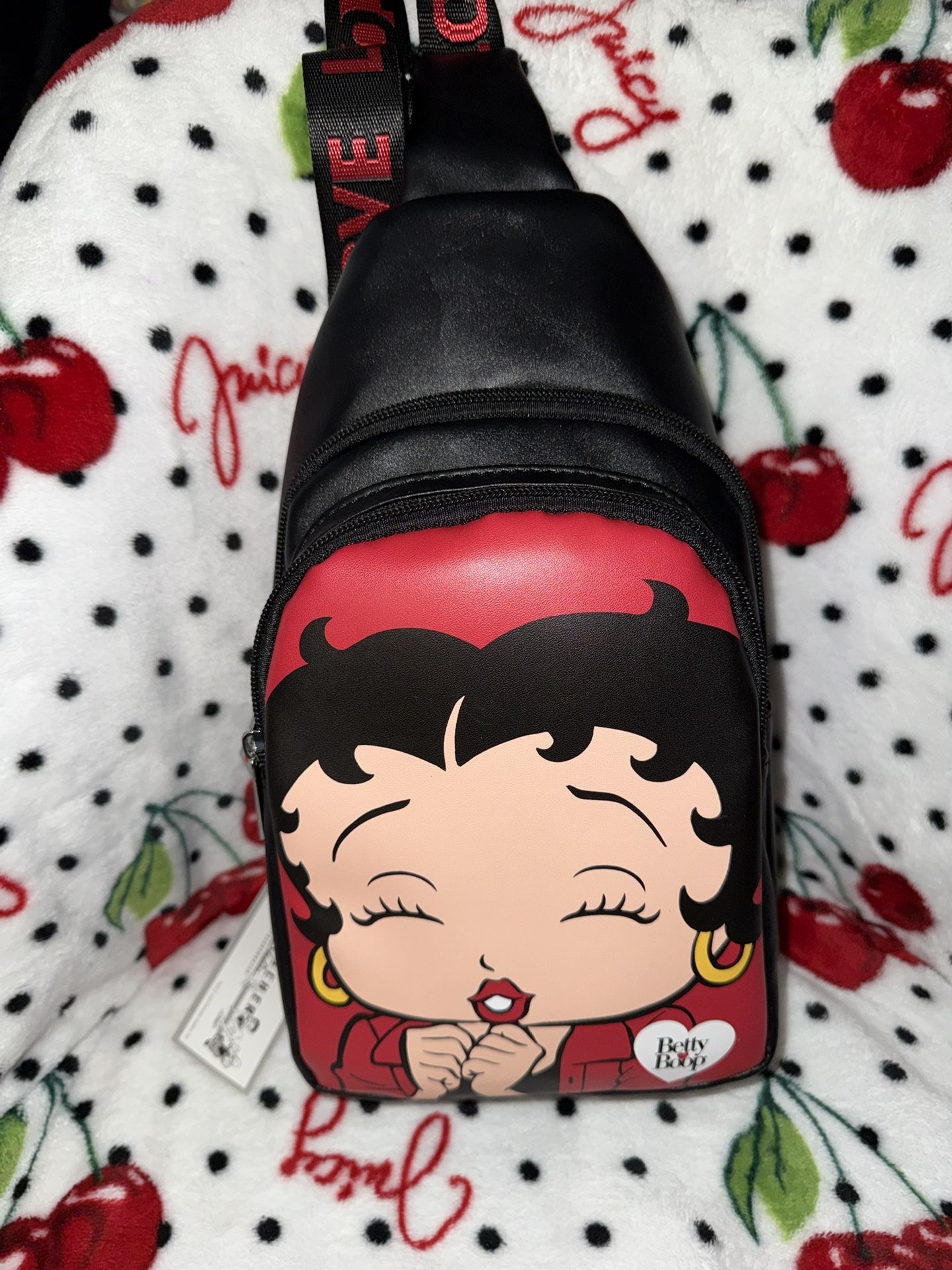 Betty Boop Sling Crossbody Bag BNWT