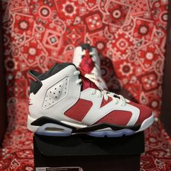 Jordan 6 ‘Carmine’ Size 4