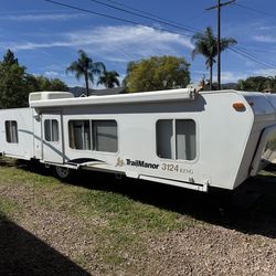 2002 trailmanor 3124 king travel trailer