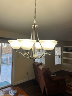 Satin Nickel Ceiling Lights.