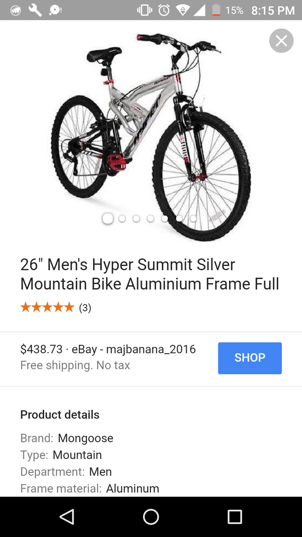 aluminum hyper bike