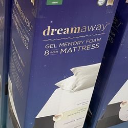 DreamAway 8" Gel Memory Foam Mattress.