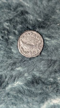 Marc Anthony 32-31 BC Roman Empire LEG V Cleopatra Legionary AR