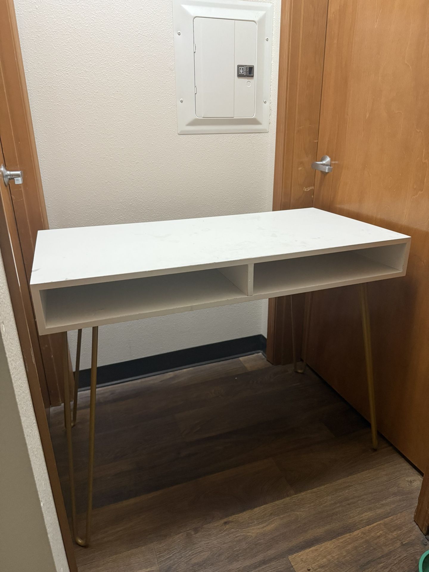 Target Threshold Hairpin Writing Desk With Storage