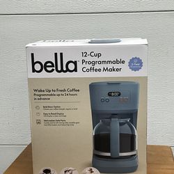 Bella 12 Cup Programmable Coffee Maker 