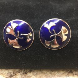 Cuff links - Hotel Okura Japan