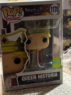 Funko Pop! Animation: Attack on Titan - Queen Historia (#1170), released as a 2022 Summer Convention Limited Edition Exclusive
