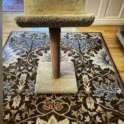 Cat Scratching Post And Half Pipe Hang Out :-)