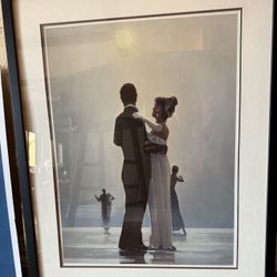 Jack Vettriano ‘Dance Me to the End of Love’ Large Framed Art Print 33x26.5