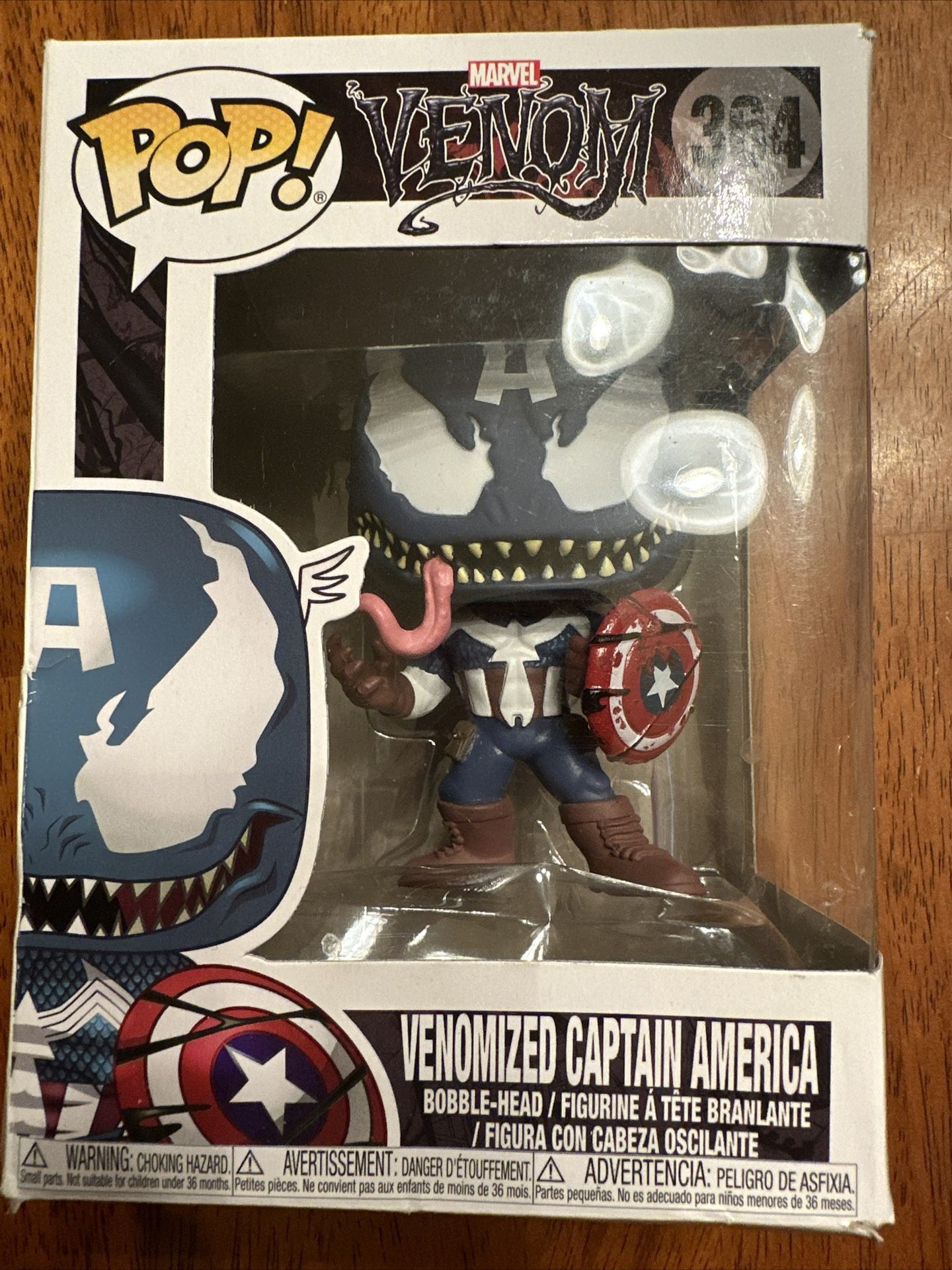 Venomized Captain America Funko Pop