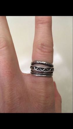 Sterling silver ring size 6