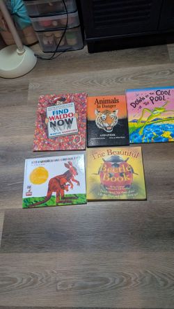 Set Of 5 Hard Cover Children's Books
