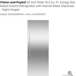Refrigerator Column Fridge 