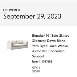 West Elm Modern Sofa