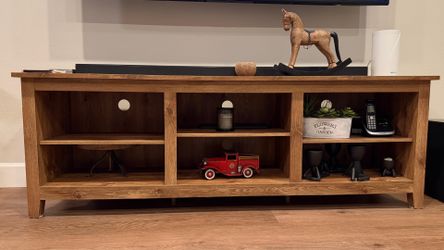 Modern TV Stand - Barnwood
