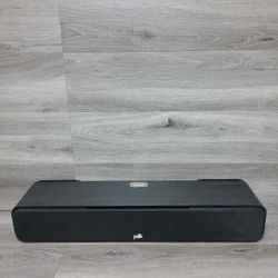 Polk Signature S35 Home Theater Slim Center Speaker Black 