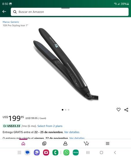 hair straightener