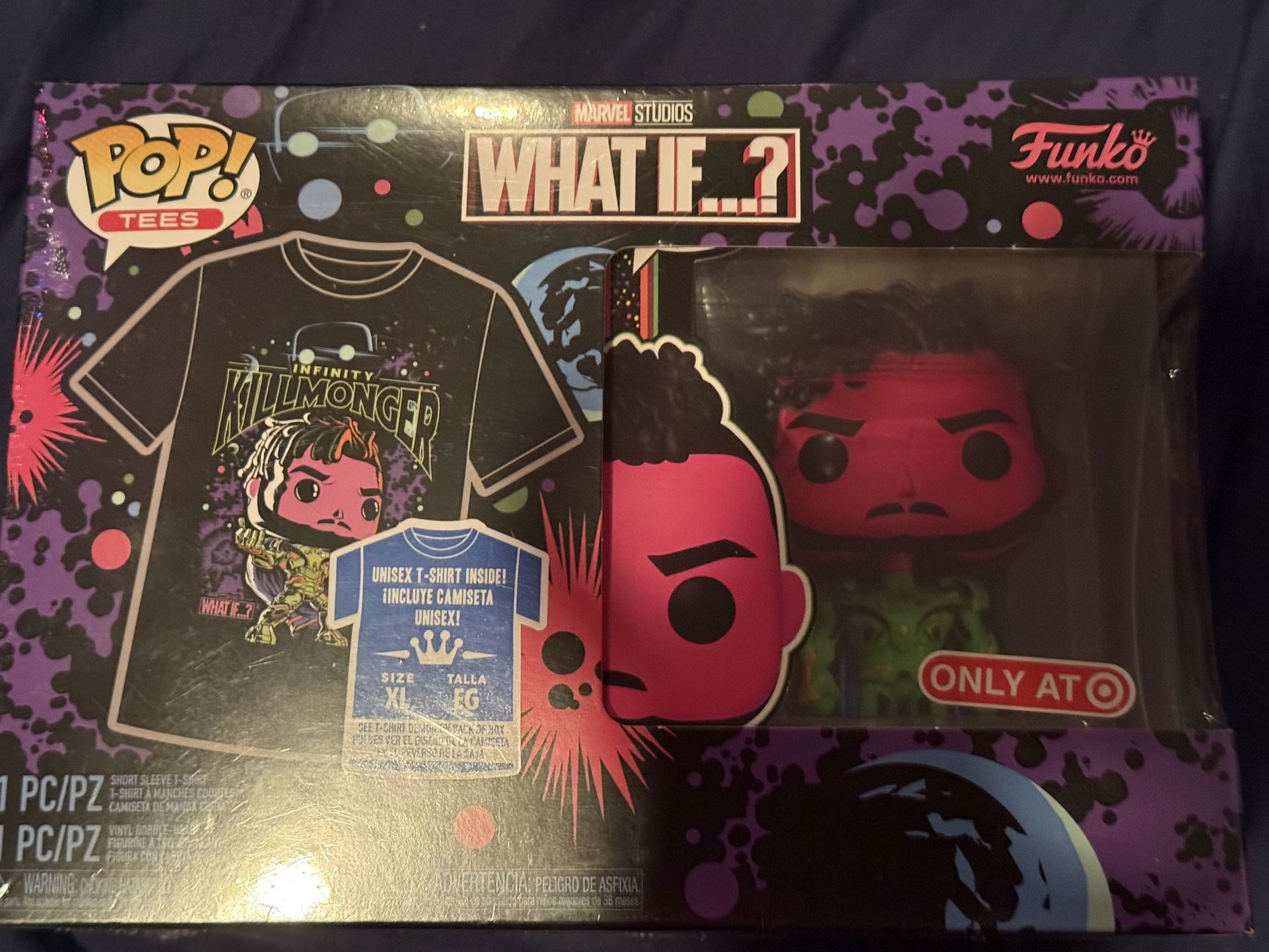 Funko Marvel What If...? Infinity Killmonger #989 XL