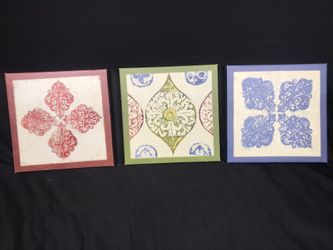 Canvas wall art paintings 3 piece set