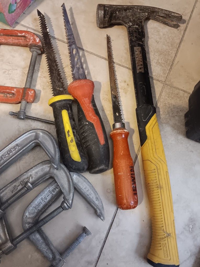Tools... Dewalt Hammer & More...