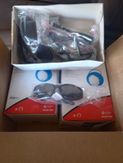 Safety Glasses M95 Masks And Dust Booties 