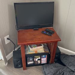 2 Identical Wooden End Tables