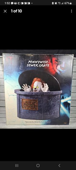 Spirit Halloween Pennywise Sewer Grate Animatronic Halloween Retired Prop W/ Box