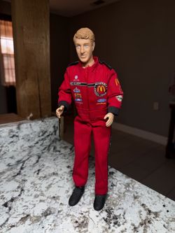 Vintage 1997 Toy Biz NASCAR Bill Elliott #94 McDonald's 12" Action Figure Loose