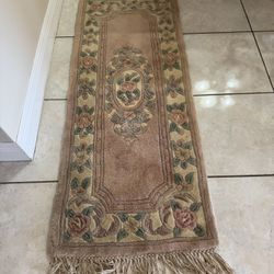 Antique Chinese Runner Rug 68”x24”