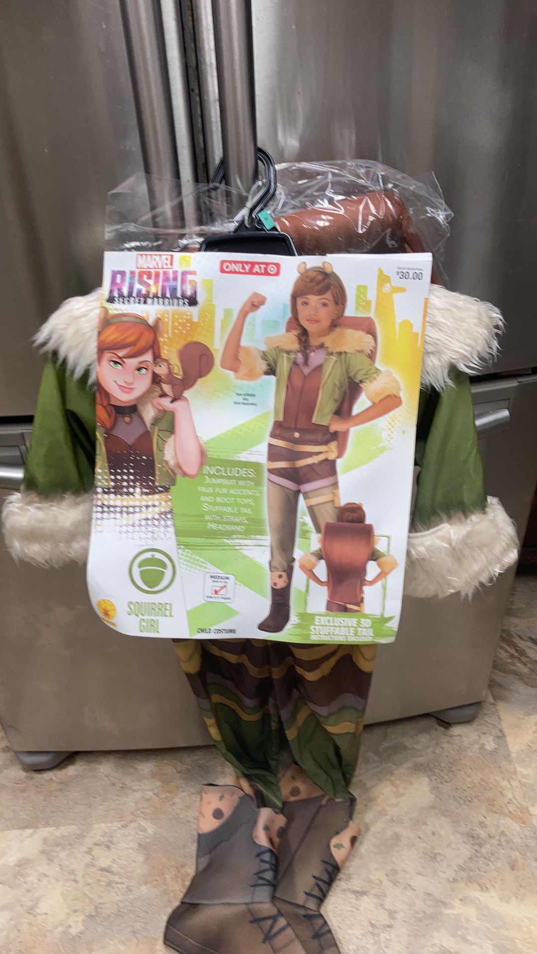 New squirrel girl costume $10