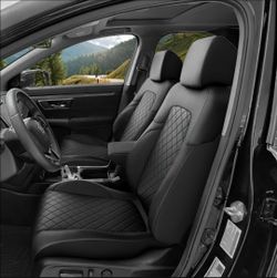 LEATHER SEAT COVERS NEW! (BLACK)(HONDA CRV)
COVERTORES DE ASIENTOS EN PIEL PARA HONDA CRV! NUEVOS!