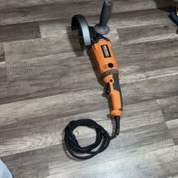 RIDGID 7” GRINDER