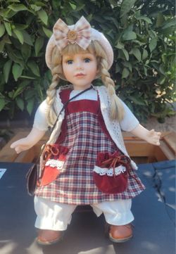 Vintage Porcelain Doll
