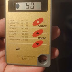 Seiko DM-10 digital metronome 