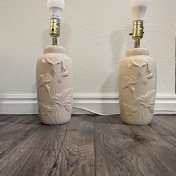 2 Beautiful Lamps