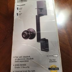 Matte Black Door Handle